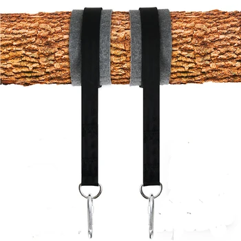 

5x150cm High-strength Polyester Connector Toy Accessories Swing Strap Tree Hanging Portable Travel Beach Hammocks Hooks