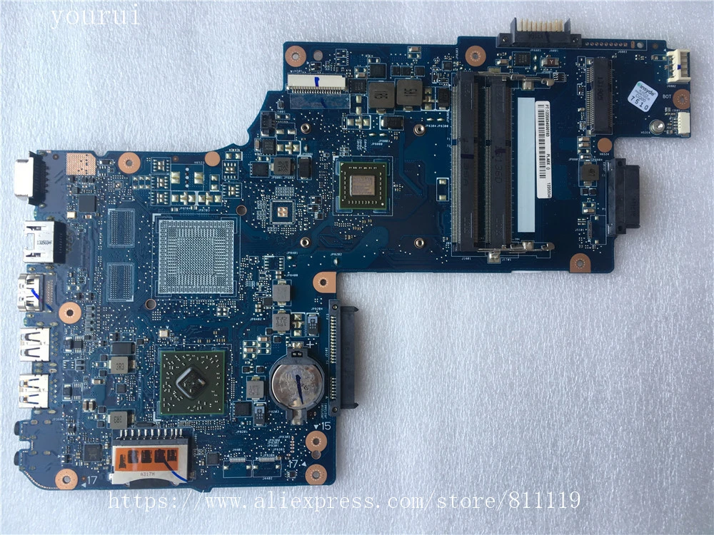 yourui H000042200 Laptopmotherboard For Toshiba C850 L850 Mainboard DDR3 100% fully tested | Компьютеры и офис