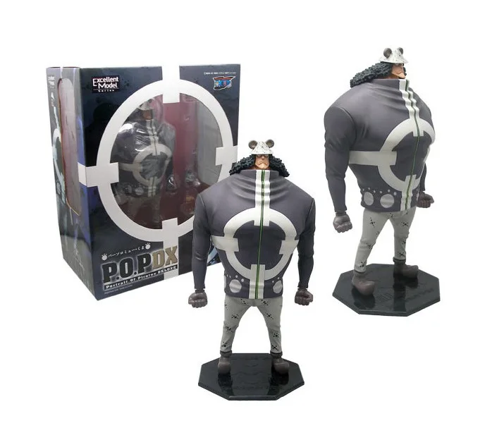

Anime One Piece Pop Group Vertical Type Bartholomew Bear Seven Wu Hai Tyrant Bear Garage Kit Model