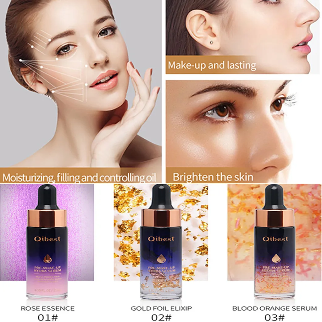 Long-lasting Moisturizing Essence Hydrating Nude Makeup Brightening Makeup Essence Moisturizes facial skin Facial care