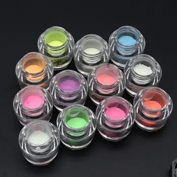 

5g 12 Colors Luminous Resin Pigment Kit Glowing Toys Glow In the Dark Powder Pigment Colorant For Party Halloween DIY Nail Art