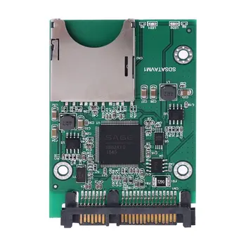 

SD/SDHC/SDXC/MMC Flash Memory Card to SATA Adapter with Enclosure for 2.5" SATA SSD Accessories C26