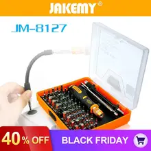 Precision 53 in 1 Multi-purpose Magnetic Screwdriver Set Disassemble Household Tools for phone Pc JAKEMY JM-8127