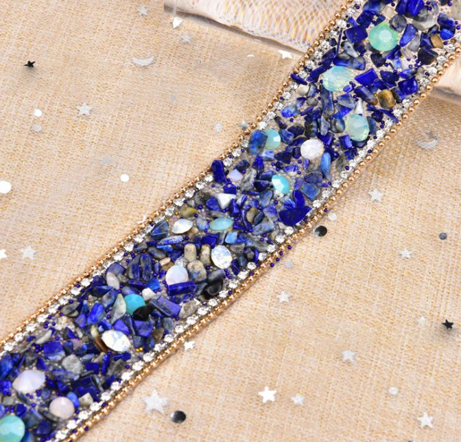 1 шт Высокое качество жемчуг кружевной отделкой бисером свадебное платье одежда