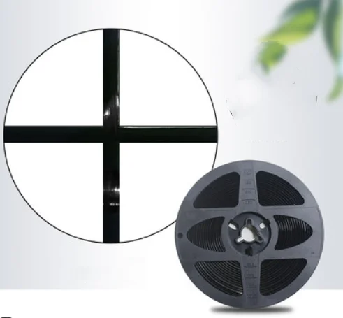 Black 6 м DIY самоклеющаяся керамическая плитка линия шва зазор лента Mildewproof Водонепроницаемая декоративная лента угловые боковые края полосы наклейки - Цвет: Black