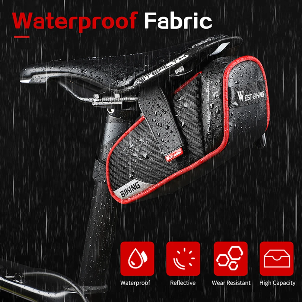 WEST BIKING велосипедная сумка седло для горного и шоссейного велосипеда