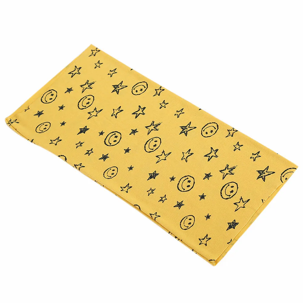 Популярный Детский шарф, шарфы, теплый шейный платок со смайликом и звездами для зимы SMR88