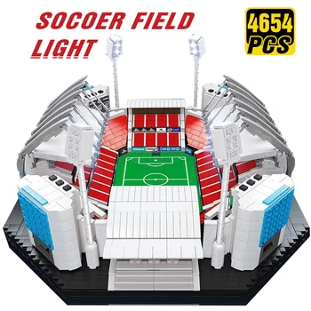 

Creator Expert Landmark Architecture Manchestering United Football Field Building Blocks City Street Bricks Gift Toys
