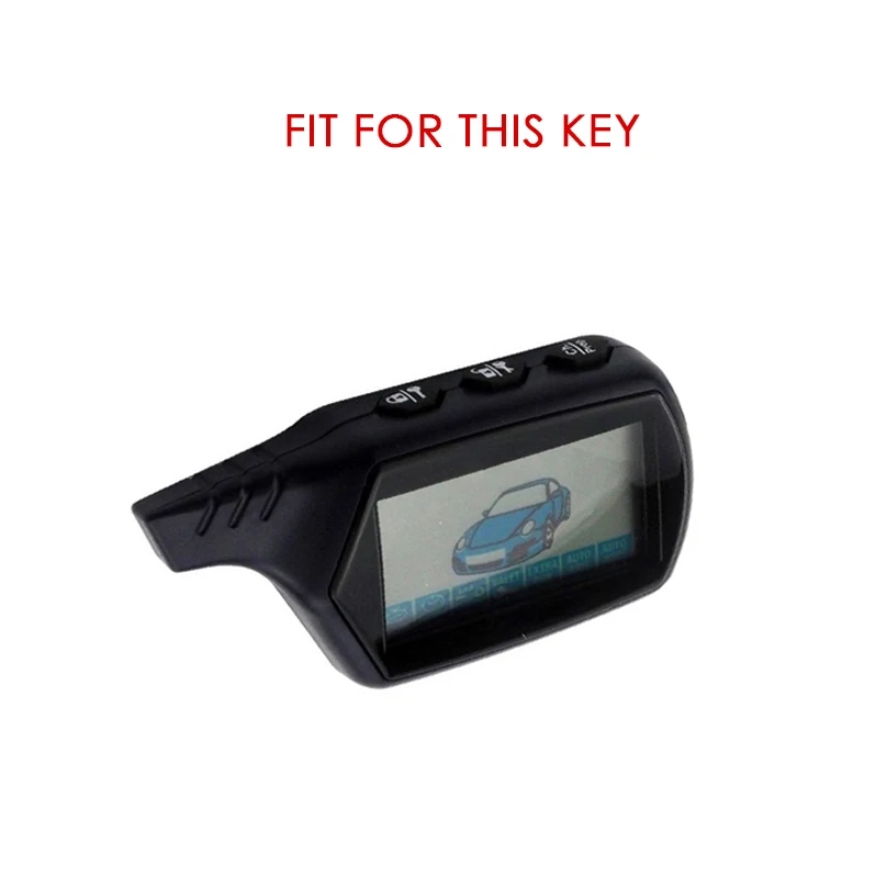 B9/B6 кожаный чехол для Starline BB91 B61 A91 A61 KGB FX-5 Jaguar ez-one ЖК-брелок Автомобильный Дистанционный 2 способ сигнализации ключ крышка