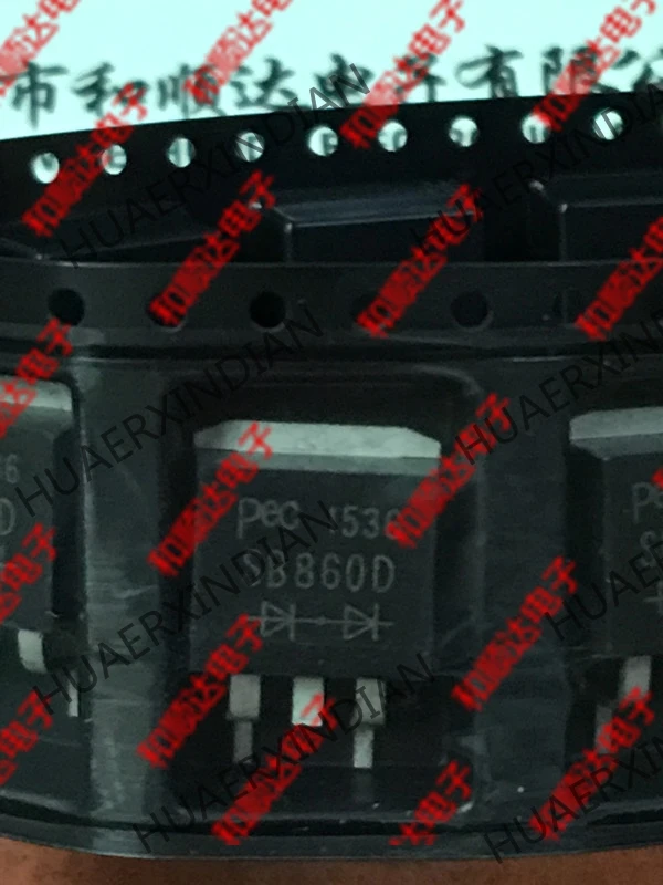 10 шт./лот SB860D-263 60V 8A на