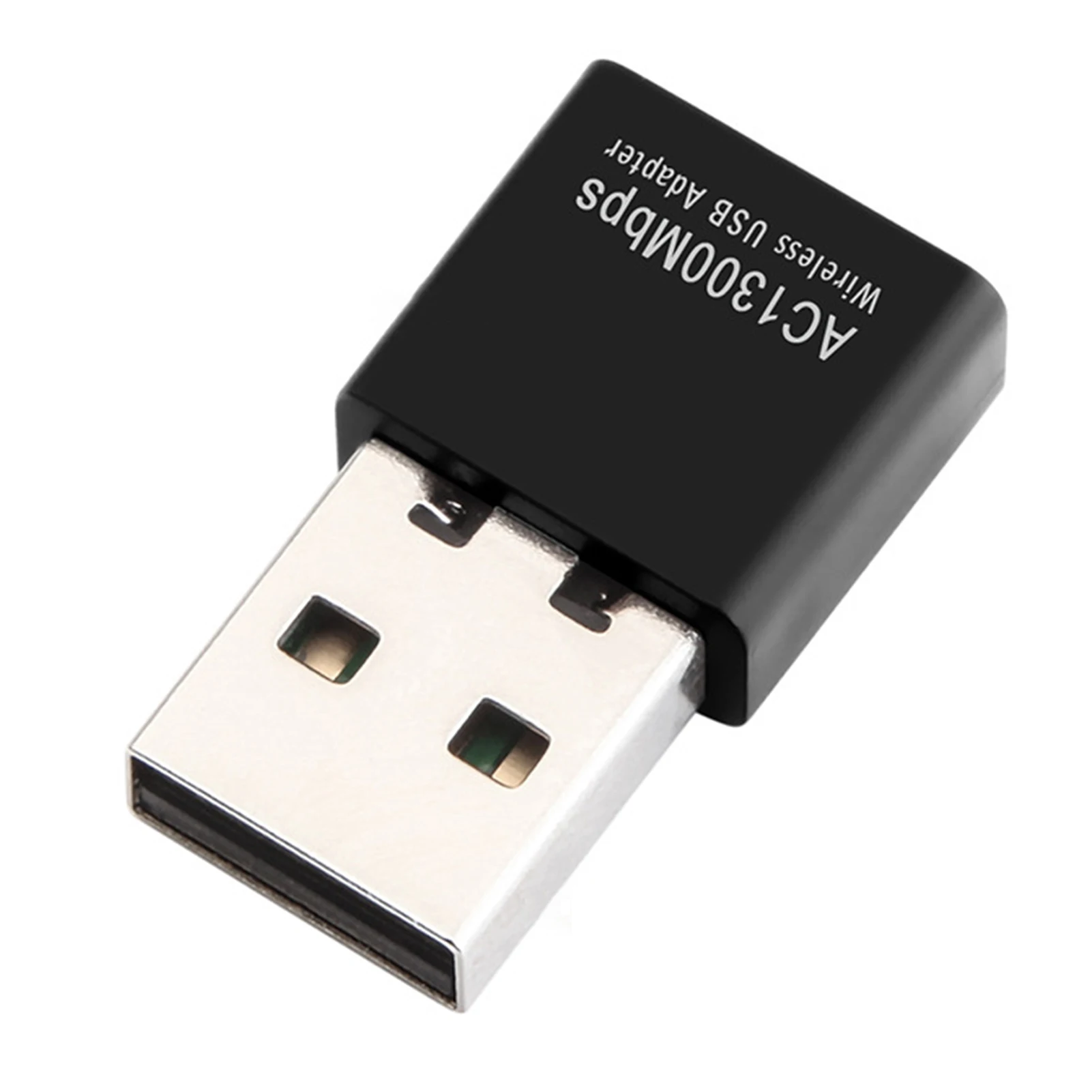 

Mini USB2.0 Wireless USB WiFi Network Card Wifi Adapter 1300Mbps Dual Band 2.4Ghz 5.8Ghz for Desktop Laptop PC Win10 Receiver