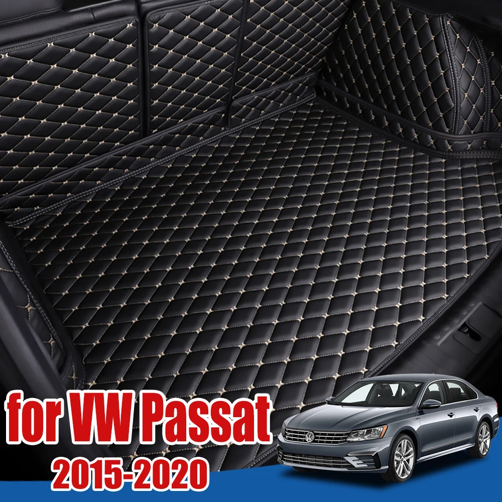 Багажнике лоток протектор для пола Volkswagen VW Passat B8 Mk8 2015 2016 2017 2018 2019 2020 Коврики