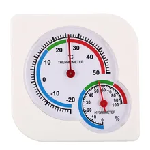 Популярный полезный мини-термометр белого цвета для детской комнаты, влажный гигрометр-20~ 50 градусов, измеритель температуры