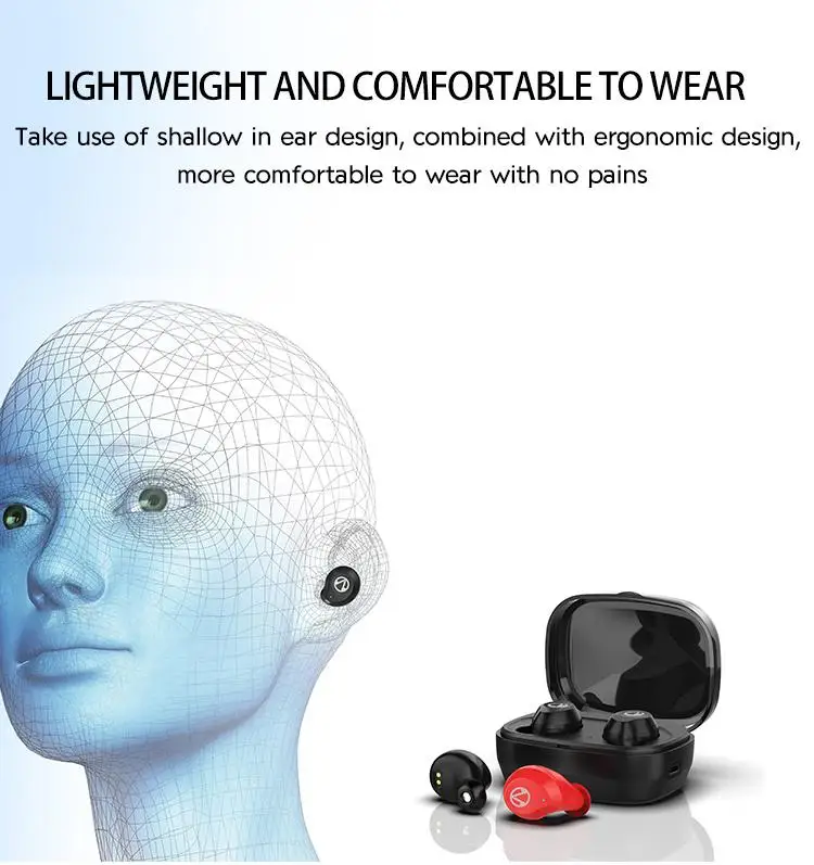 MeterMall с сенсорным управлением TWS Bluetooth наушники V5.0 стерео музыка IPX7 водонепроницаемые настоящие беспроводные наушники