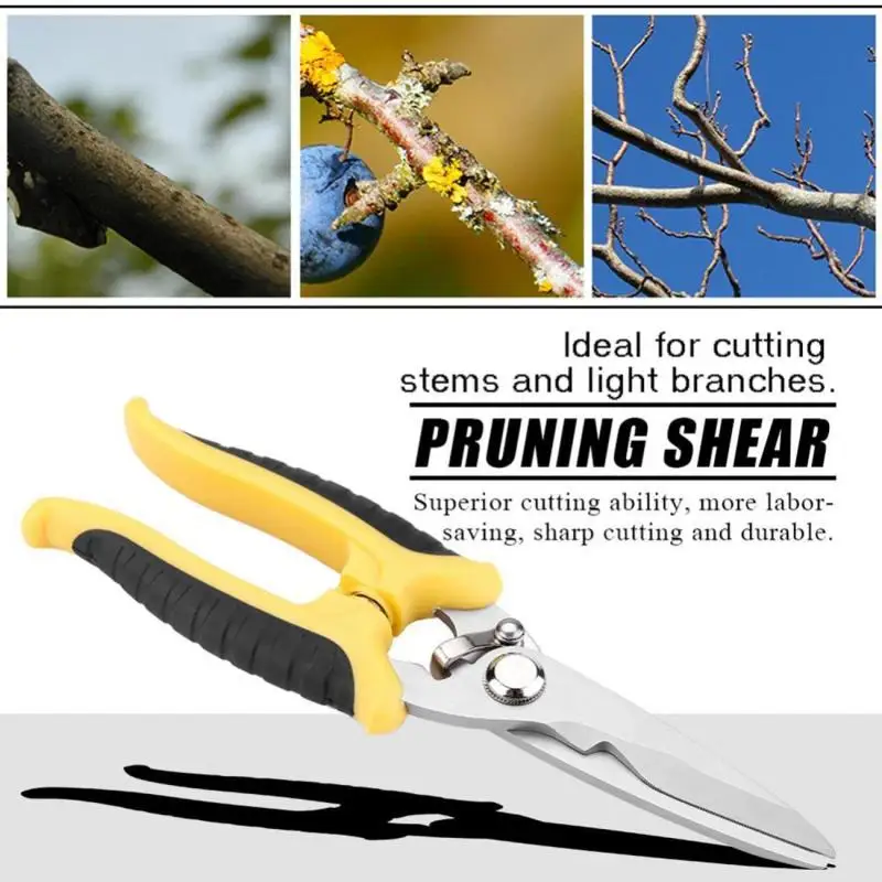 

Garden Grafting Farming Pruning Shears Scissors Fruit Tree Grass Brush Cutter Secateurs Gardening Planting Bonsai Tools
