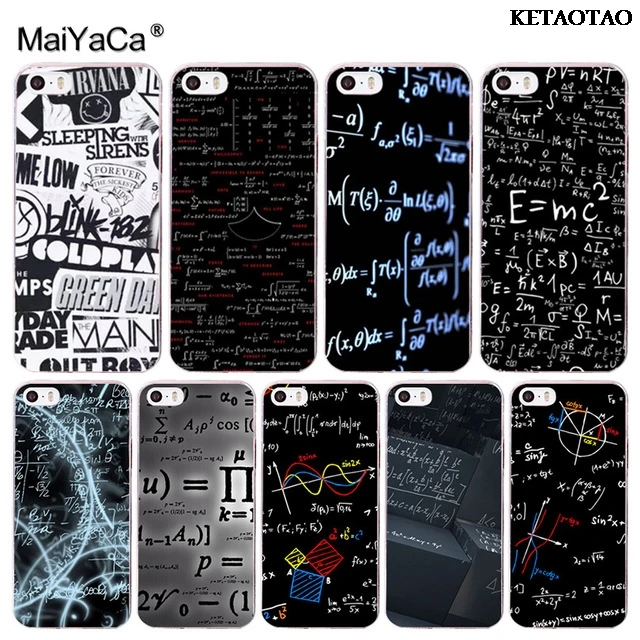 KETAOTAO Математика уравнений типографии для iPhone 4S SE 5C 5S 6 6S 7 8 plus X XR XS MAX чехлы