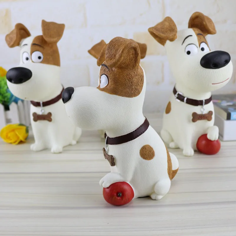 Cute Dog Piggy Bank Home Decor Animal Ornaments Money Box Saving Safe For Kid Adult Coin Counter Cash Box Gift Alcancias Cartoon