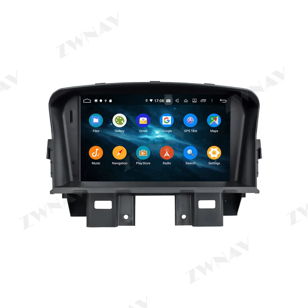 4+128GB Carplay  For Chevrolet CRUZE 2008 2009 2010 2011 2012 Android Player GPS Navi Auto Audio Stereo Radio Recorder Head Unit