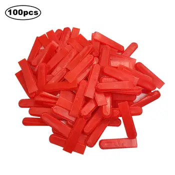 

100PCS/Set Tile Leveling System Tile Positioning Leveler Equalizer Pad Tiling Aids Plastic Wedges
