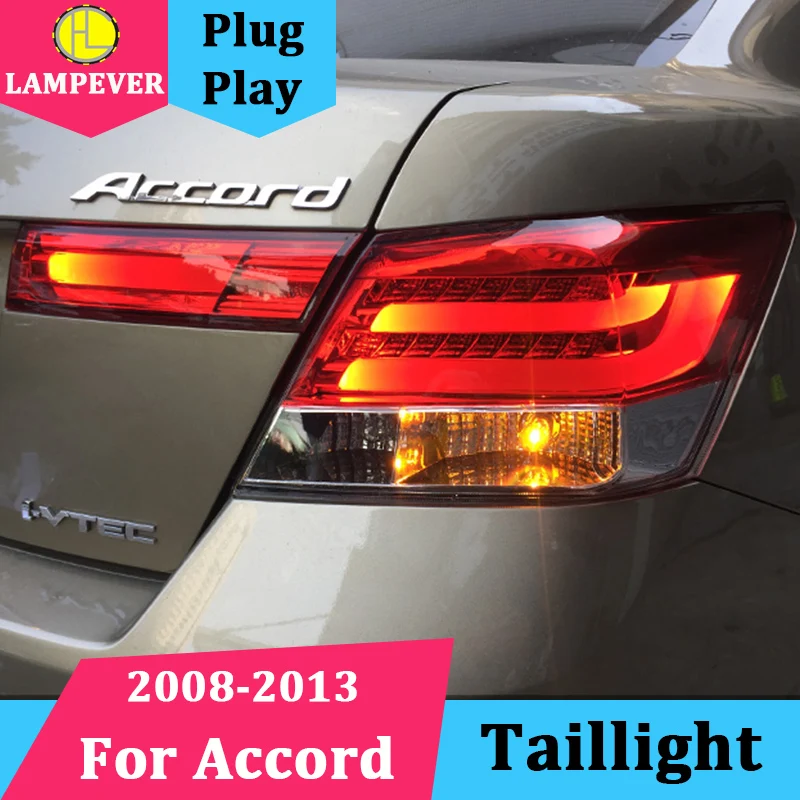 Автомобильный стиль для Honda Accord 8th задний фонарь s 2008-2013 светодиодный фсветильник