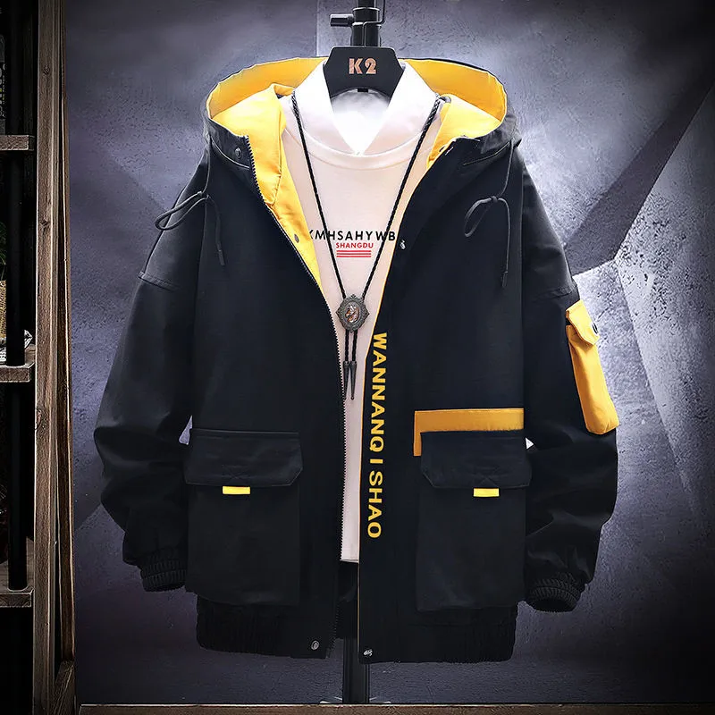 Winter Parka Men Windbreak Plus Velvet Thick Warm Windproof Hooded Anorak Jackets Men's Outwear Overcoat | Мужская одежда