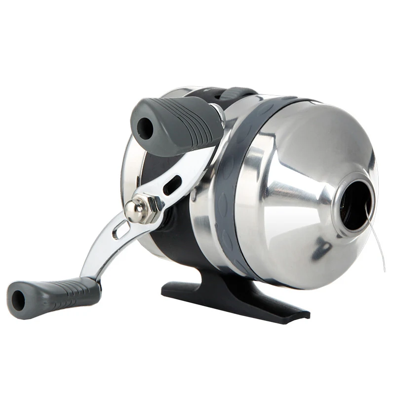 BL25 Fishing Reels for Slingshot Shooting Fish Dart Stainless Steel Metal Wheel Closed Spinning fishing reels,fishing reels