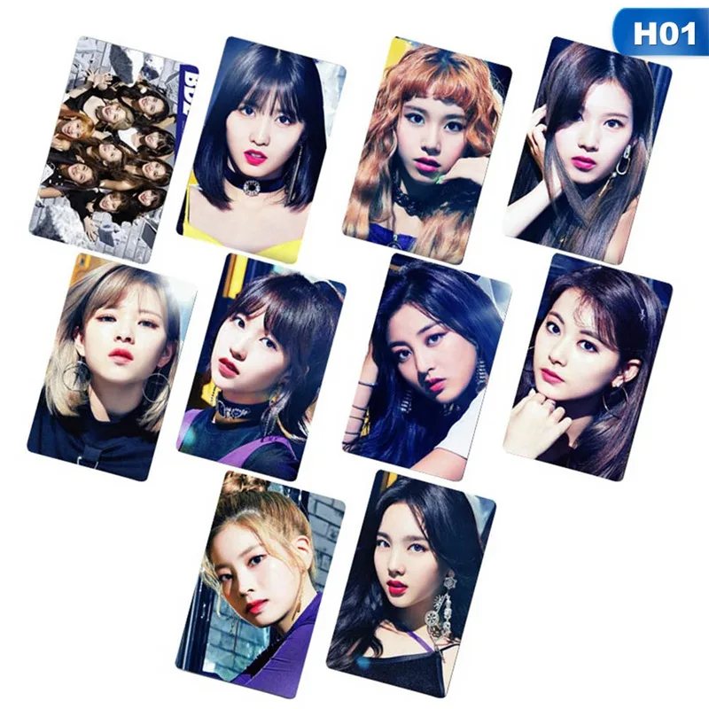 01 10 шт./компл. K-pop два раза Ablum Да или да наклейки для карт модные хрустальные липкие фотокарты - Цвет: 01