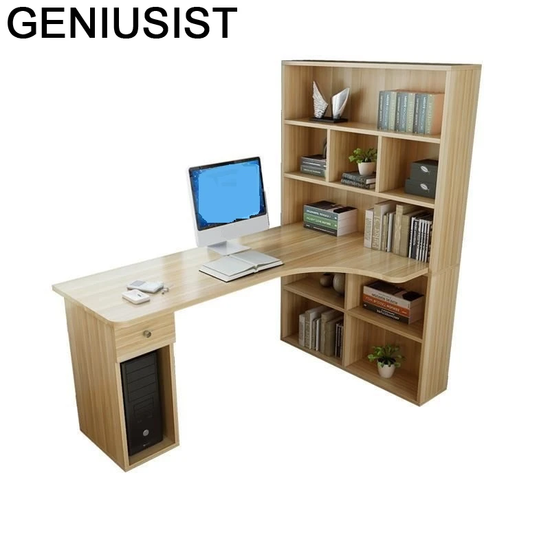 

Lap Tray Office Furniture Bed Standing Para Notebook Bureau Meuble Laptop Stand Computer Mesa Tablo Desk Table With Bookshelf