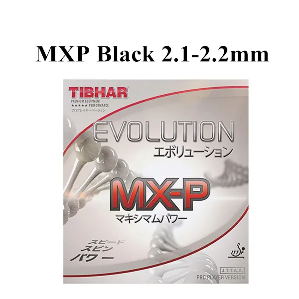 TIBHAR EVOLUTION MXP MX-P Нескользящая губка для торта Германия настольный теннис резиновая губка для пинг-понга TENERGY стиль - Цвет: MXP Black