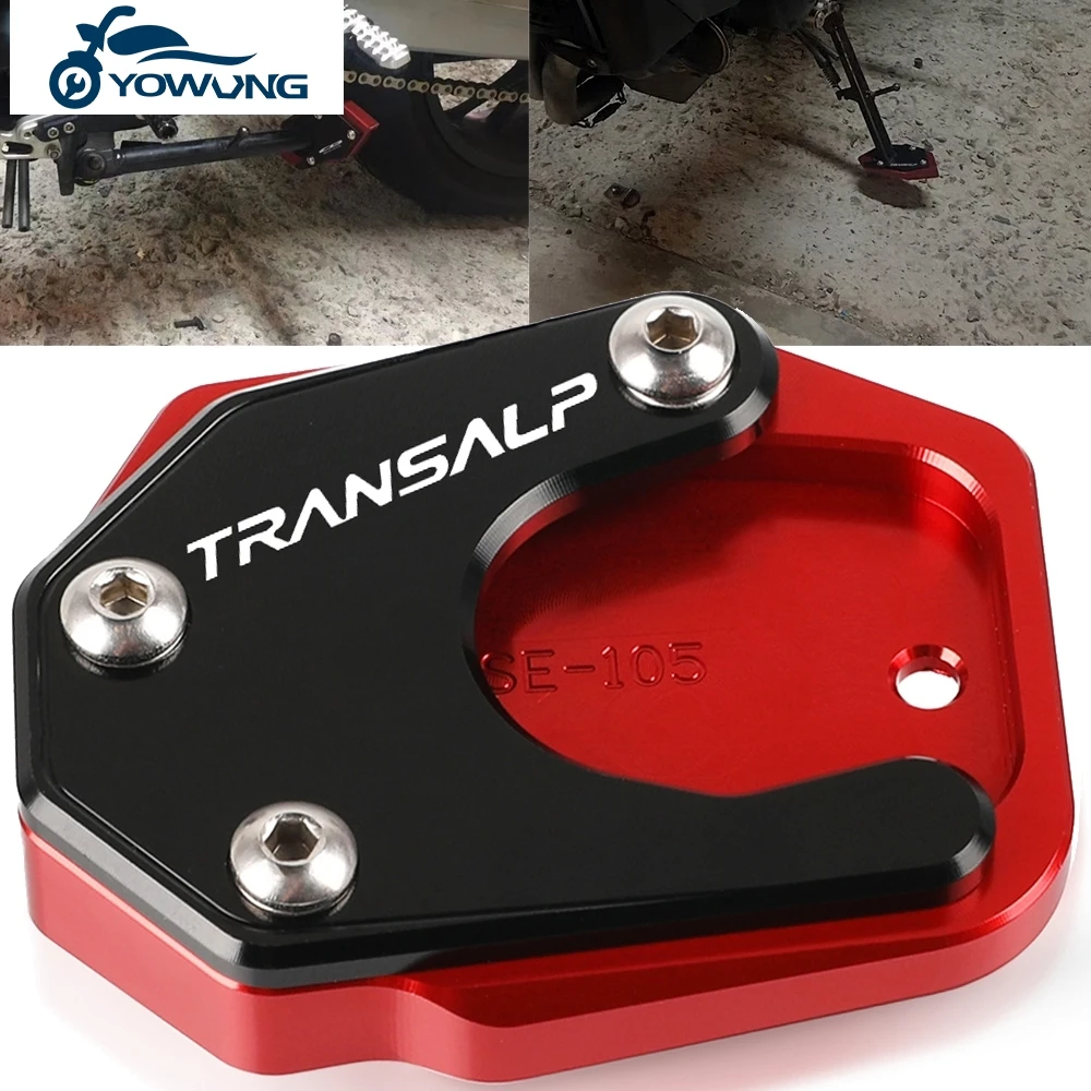 Для Honda XLV 600 650 700 TRANSALP XL600V XL650V XL700V CNC сбоку стопы подставки увеличить расширение