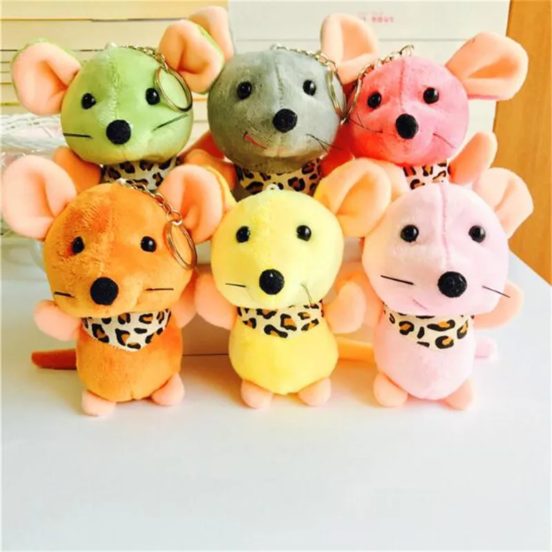 HANDANWEIRAN 1pcs 15cm 2020 mascot mouse plush doll high grade pp cotton padded decorative pendant for 4