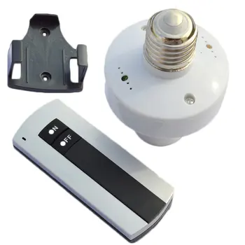 

Remote Control Lamp Screw Type Remote Control Lamp Bulb Lamp Holder Wireless Remote Control Lamp Holder E27 Screw