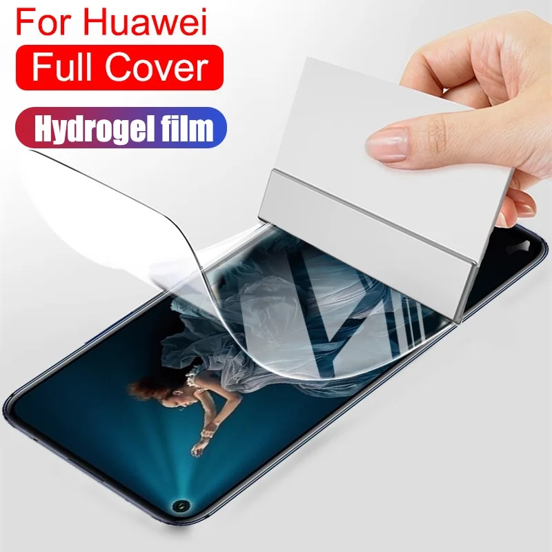 Гидрогелевая пленка для Honor 10 lite 20 pro 10i X 30 9 P40 view Защитная экрана Huawei 8X 9a 10X s |