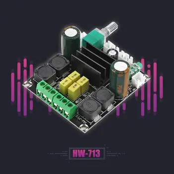 

DC12-24V TPA3116D2 Dual Channel 2x50W Stereo Digital Audio Power Amplifier Board Class D 100dB Amplifier Board