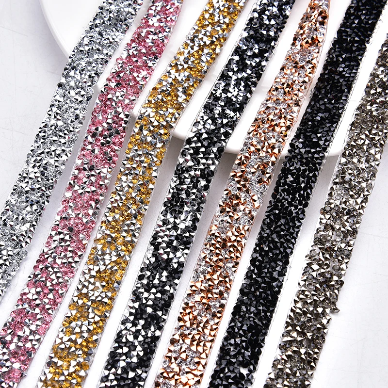 AAA 2 ярда/партия декоративная лента со стразами Ширина 1 5 см|rhinestone mesh|rhinestone mesh