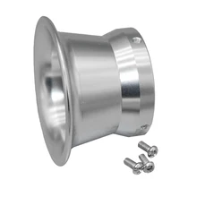 8 шт. 50 мм карбюратор воздушный фильтр ветер чашка с рожком для Keihin OKO KOSO PWK24-30 серебро