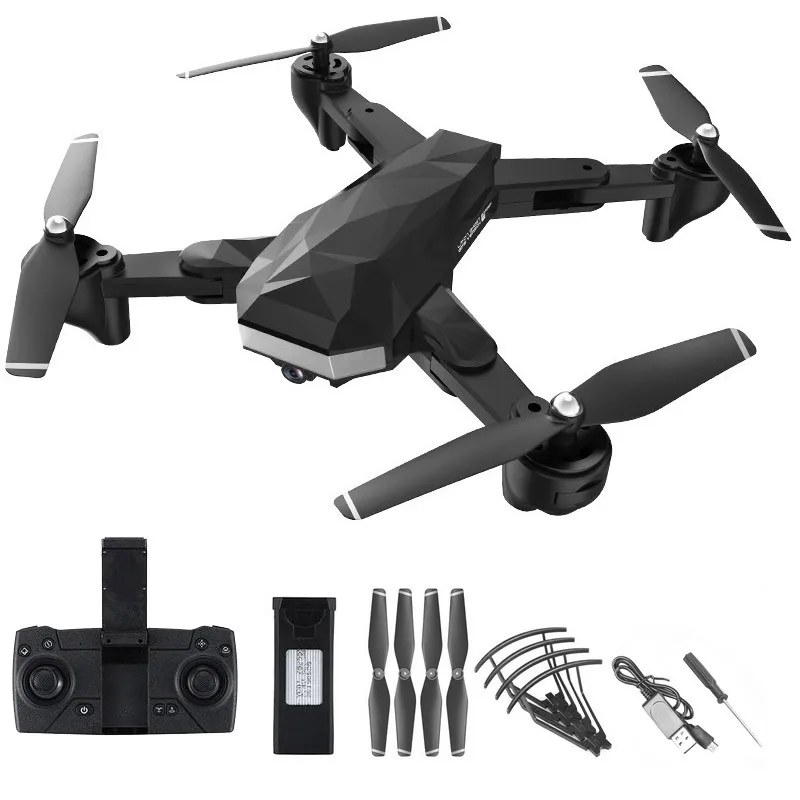 Складной Радиоуправляемый Дрон с 4K HD камерой 2,4G wifi FPV RC Профессиональный вертолет с дистанционным управлением