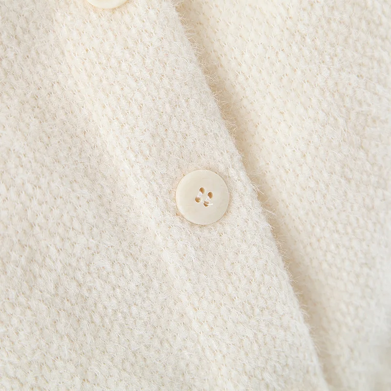 Зимний плотный свитер с рисунком оленя для маленьких девочек+ однотонная бархатная юбка модный костюм из двух предметов