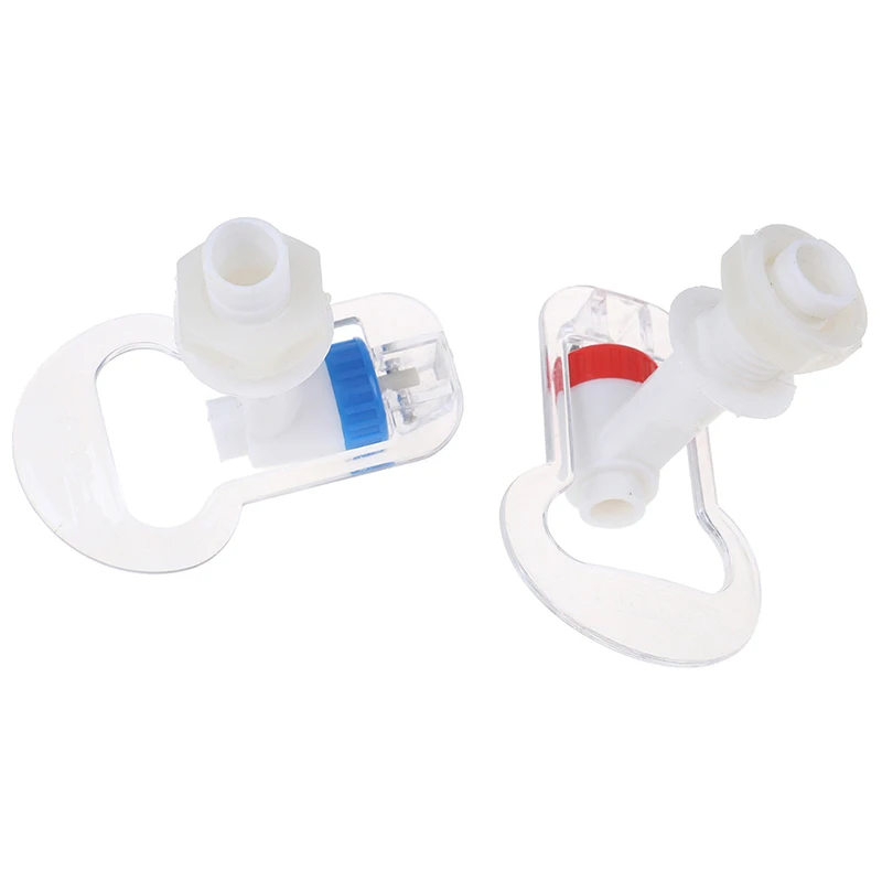2pcs/lot Plastic Push Handle Tap Faucet Component Ideal Replacement For Water Dispenser Tap Kitchen Faucet Accessory Random water tap faucet