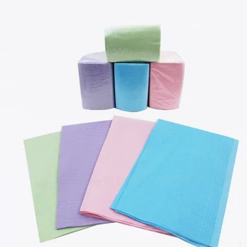 

250pcs/pack Dentist Oral Hygiene dental Paper Scarf Medical dentistry dental materials for teeth whitening