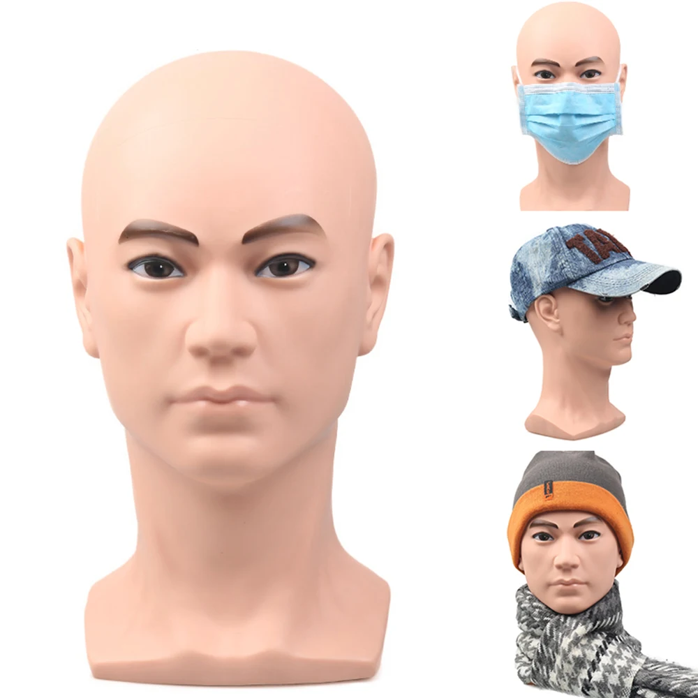 Bald Mannequin Head With Shoulder Female Mannequin Head For Wig Making Hat  Display Cosmetology Manikin Head For Makeup Practice