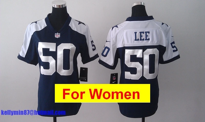 Stitiched, Dallas s, Tony Romo, Emmitt Smith, Cole besley, Sean Lee, Jason Witten, Ezekiel Elliott, для женщин Джерси - Цвет: Серый