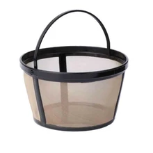 1 шт чашка кофе фильтр корзина-стиль Многоразовые постоянный металлический сетчатый инструмент кухня