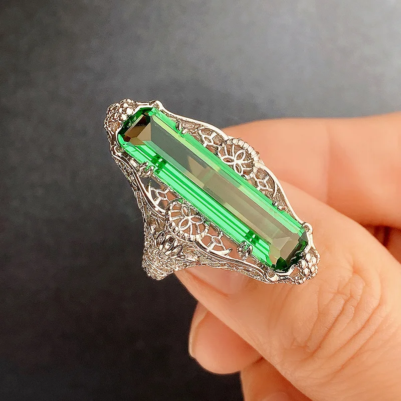 Female Vintage Style Rings for Party Jewelry Accessories