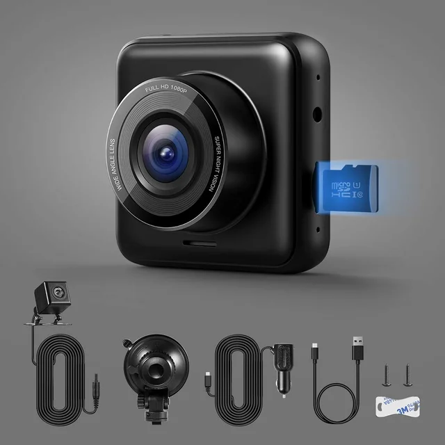 Apeman C420A Dash Camera for Cars 1080P Mini Dash Cam Car Security Camera  with Night Vision