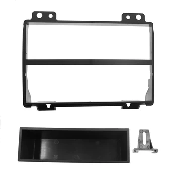 

Car Radio Fascia For FORD Fiesta 2001-2005 Fusion 2002-2005 w/pocket Single 1 Din Dash DVD Stereo CD Panel Dash Mount Frame Kit