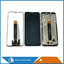 Original With frame For motorola Moto E6 E6 Play E6 Plus E6s LCD Display With Touch Screen Glass Sensor Digitizer Assembly