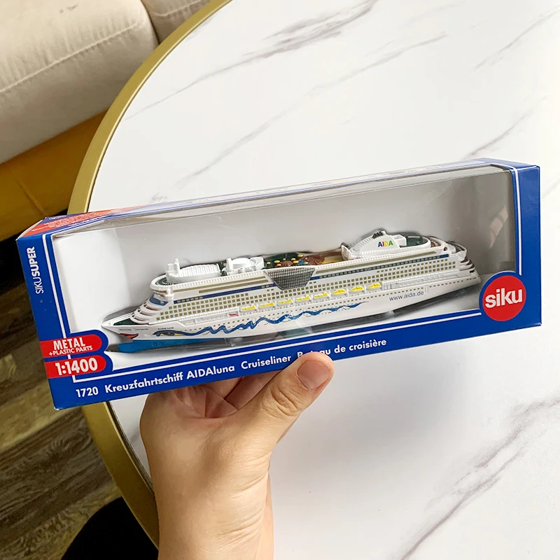 1//1400 Scale Luxury Cruise Liner Ship Model for Collectibles Decorations Display