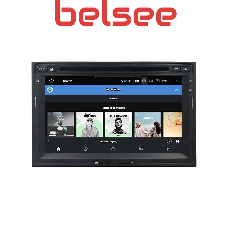 Автомагнитола Belsee DVD плеер Android 9 0 Авторадио Octa Core Navi для Peugeot 3008 5008 Partner Citroen Berlingo 2010