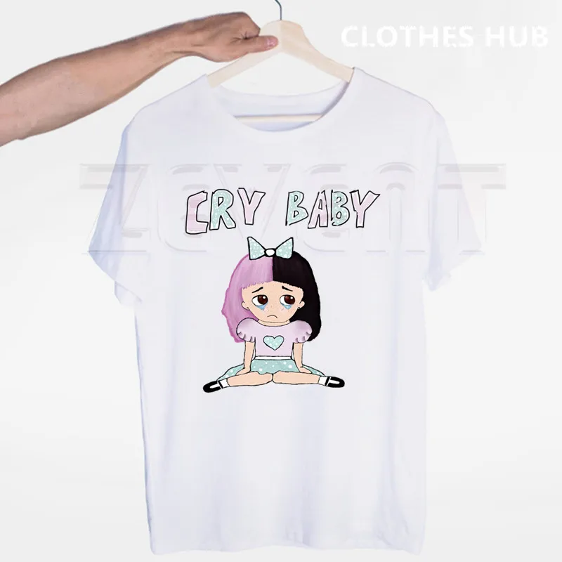Cry Baby Melanie Martinez Эстетическая футболка с круглым вырезом и короткими рукавами, летняя повседневная модная футболка унисекс для мужчин и женщин